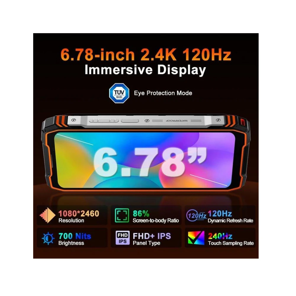 Blackview XPLORE 1 5G 12GB/256GB Negro Rugged - Imagen 4