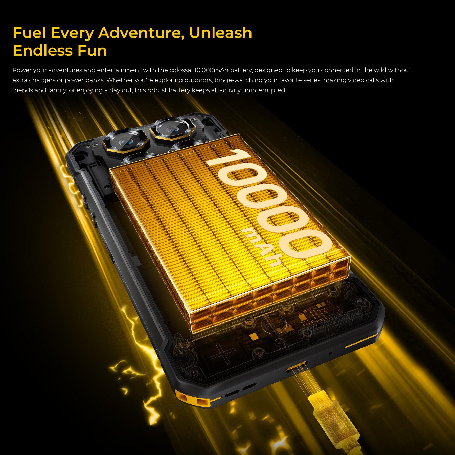 Oukitel WP60 5G 8GB/256GB Plata Rugged - Imagen 7